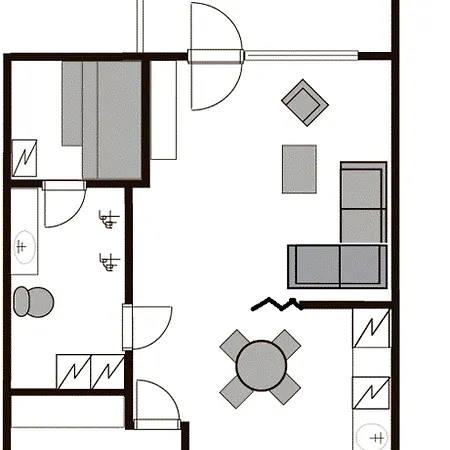 Taehtitahko アパート ターコブオリ